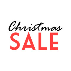 Christmas Sale Season. Xmas design template.