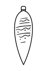 Merry christmas sphere vector design