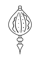 Merry christmas sphere vector design