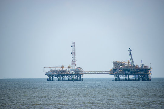 Two off shore drilling platform near Mobile bay and in the Gulf of Mexico