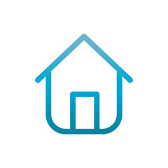 homepage user interface blue gradient