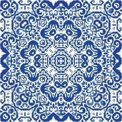 Portuguese vintage azulejo tiles.