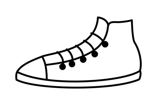 Isolated male shoe icon vector design