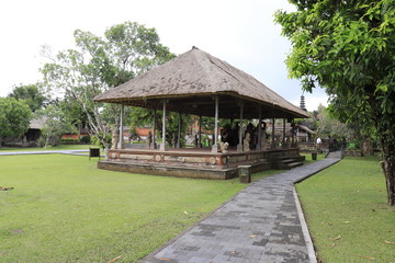 A beautiful view of Taman Ayun temple in Bali, Indonesia.