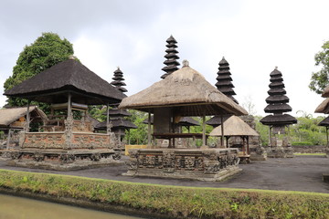 Fototapeta na wymiar A beautiful view of Taman Ayun temple in Bali, Indonesia.