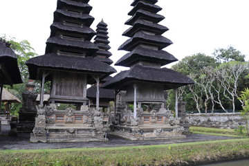 A beautiful view of Taman Auyn temple in Bali, Indonesia.