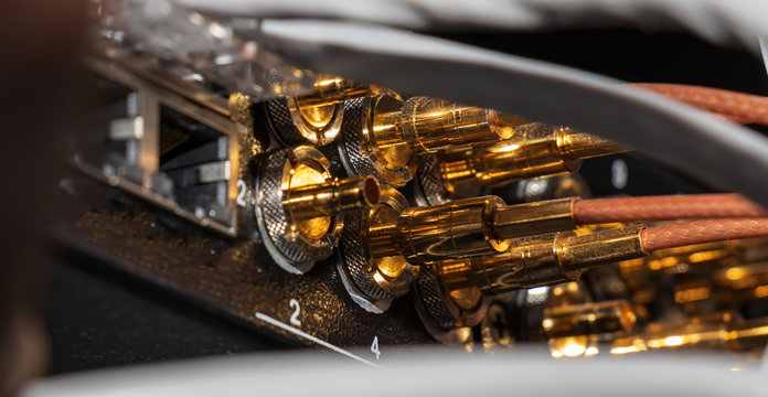 Connectors of time synchronization system.