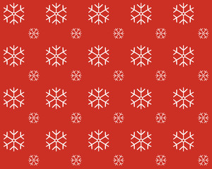 Christmas Holidays Snowflakes Pattern