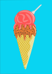 los sabores del helado