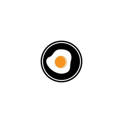 Egg logo template vector icon design