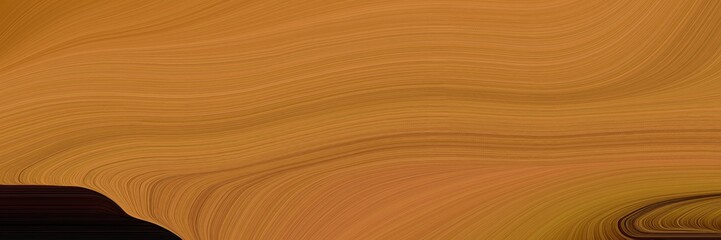 banner modern waves background illustration with coffee, very dark red and chocolate color