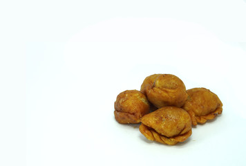 Pan sip  Thai snack  white background