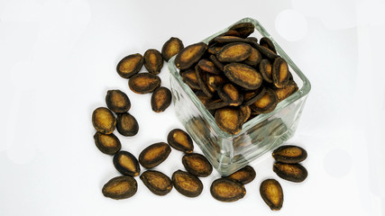 Group of Baked melon seeds