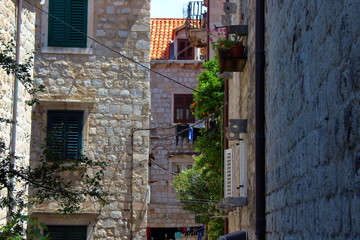 Buildings in Dubrovnik, Croatia