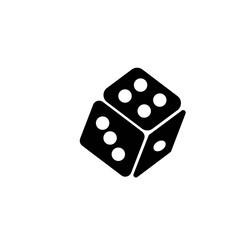 Dice icon vector design template