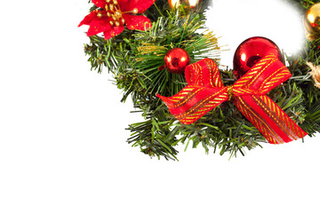 Christmas. Christmas Decoration Holiday Decorations Isolated on White Background