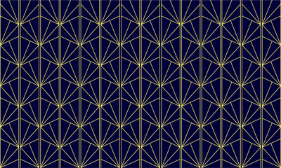 Art Deco seamless patternart deco art deco sun rays pattern. can be tiled seamlessly