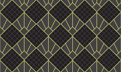 deco art deco sun rays pattern. can be tiled seamlessly