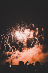 Fototapeta na wymiar Feuerwerk 