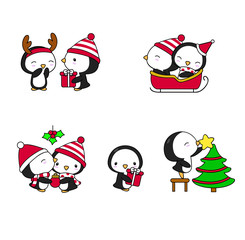 Cute Penguin Christmas
