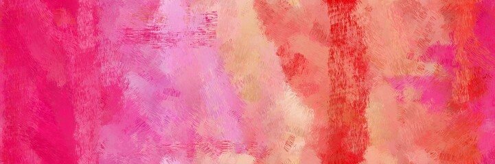 abstract illustration paint brushed with light coral, crimson and burly wood color