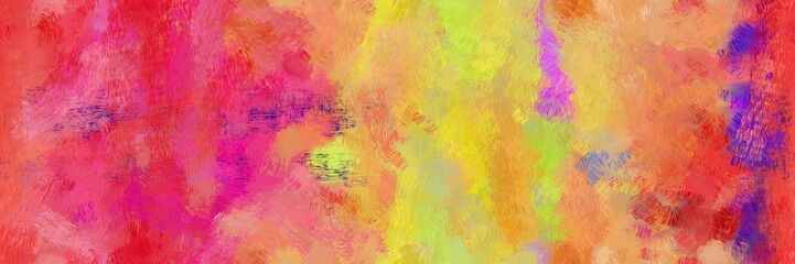 modern design painted brush with indian red, pastel red and dark khaki color