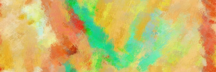 seamless illustration painted brush with dark khaki, burly wood and medium sea green color