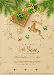 Christmas and New Year Poster - 306086052