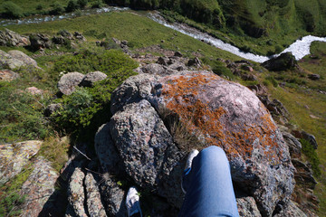 View from the cliff.