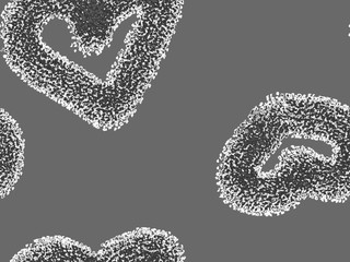 seamless pattern with black and white background