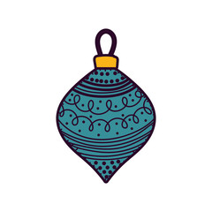 merry christmas celebration decorative ball