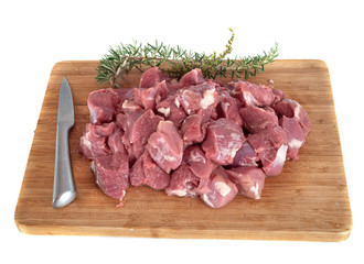 lamb saute in studio