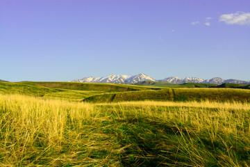Mountains of Kazakhstan.