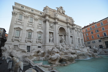 Naklejka na ściany i meble Fontana di Trevi Roma
