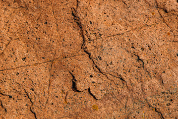 the texture of the stone