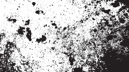 Black and white vintage grunge futuristic background. Suitable to create unique overlay textures with the effect of scratching, breaking, antiquity and old materials.