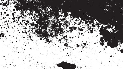Black and white vintage grunge futuristic background. Suitable to create unique overlay textures with the effect of scratching, breaking, antiquity and old materials.
