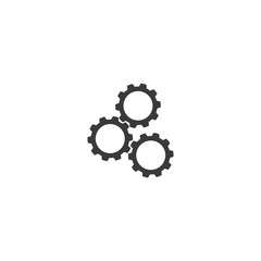 gear icon logo vector icon