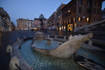 Naklejka premium Piazza di Spagna Roma