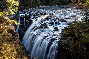 waterfall in the forest