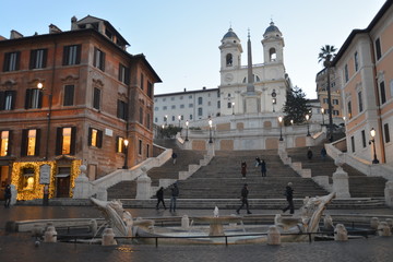 Fototapeta premium Piazza di Spagna Roma