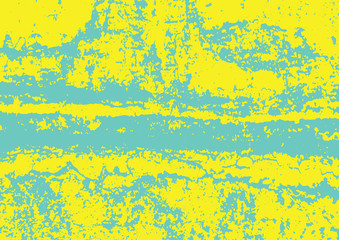 Vintage grunge colored retro background. Abstract textured pattern, layout for design packaging, business cards, websites, postcards, posters, brochures, fabrics, covers. Two-color futuristic mock-up