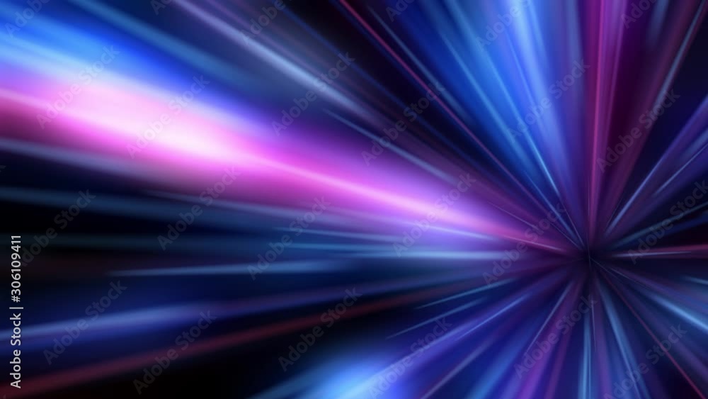 Poster 4k animated abstract background simulating a tunnel