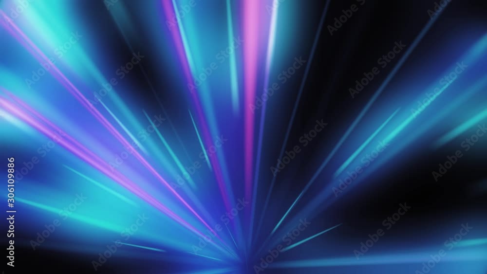 Poster 4k animated abstract background simulating a tunnel