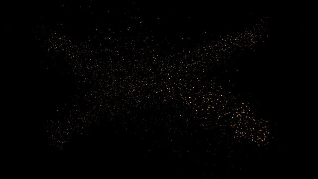 Sprey Firewoks on dark background