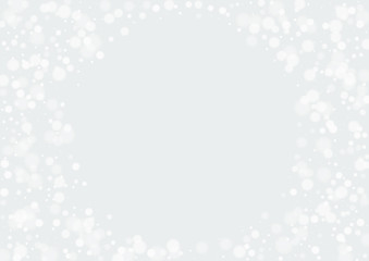 Grey Snow Transparent Illustration. Season Snowfall Card. Falling Postcard. White Snowy Christmas Texture. Ice Cold Illustration.