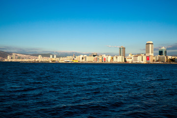 New Business and downtown district of izmir
