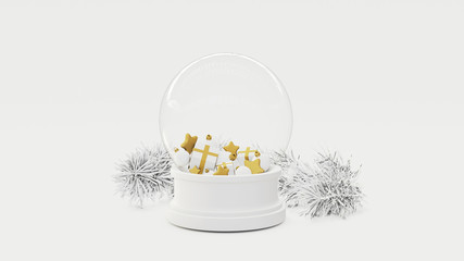 Christmas Snowglobe with Presents