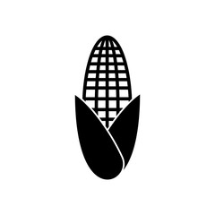 corn, sweetcorn icon vector design symbol