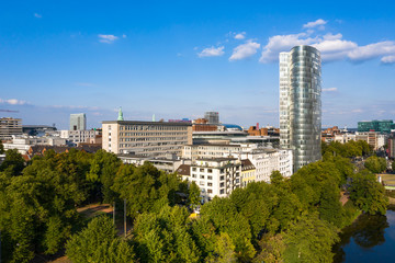 Schwanenspiegel in Düsseldorf - Germany